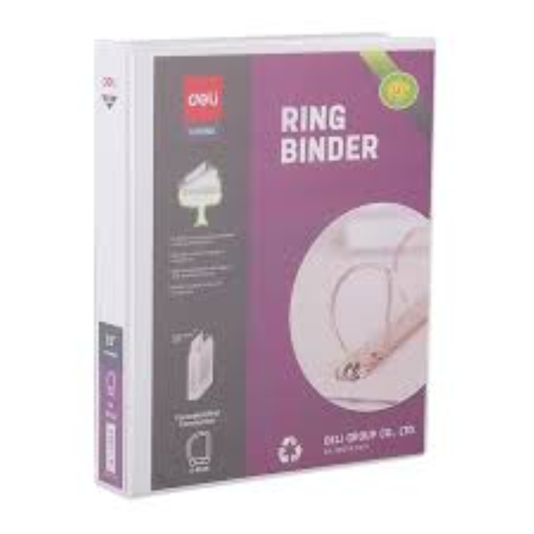 DELI COVER POCKET BINDER-2   38799